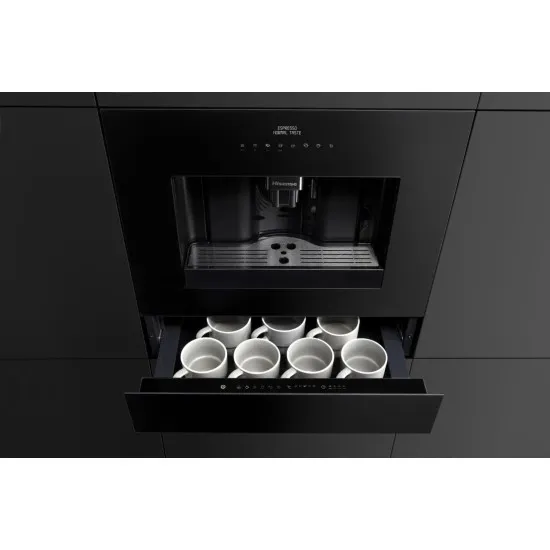 Hisense CM4340DBG beépíthető kávéfőző, 59.5x40.5x45.5 cm, fekete szín 