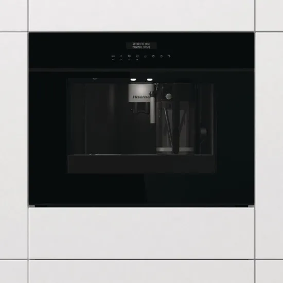 Hisense CM4340DBG beépíthető kávéfőző, 59.5x40.5x45.5 cm, fekete szín 