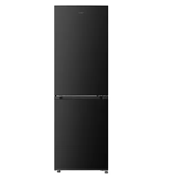 Candy CNCQ2T6S18DB Total No Frost alulfagyasztós kombinált hűtőszekrény, Wifi, 205/110L, 59.5x59.9x185 cm, fekete szín 