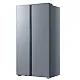Candy CNSQ2T918EX Total No Frost side by side hűtőszekrény, Wifi, 331/192L, 90.8x64.7x177.5 cm, inox szín