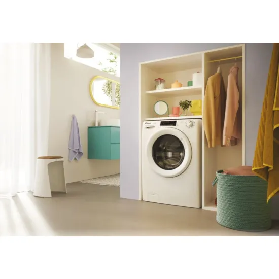 Candy CSO286TWM6/1-S elöltöltős mosógép, 8 kg, inverter, Wifi, 60x54x85 cm