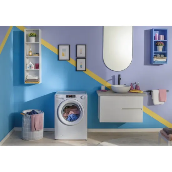 Candy CSO286TWM6/1-S elöltöltős mosógép, 8 kg, inverter, Wifi, 60x54x85 cm