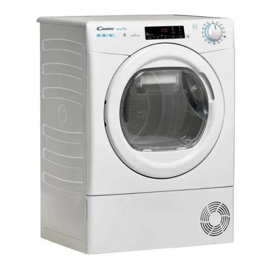 Candy CSOE H8A2TEX-S hőszivattyús szárítógép, 8 kg, Wifi, 59.6x60.7x85 cm