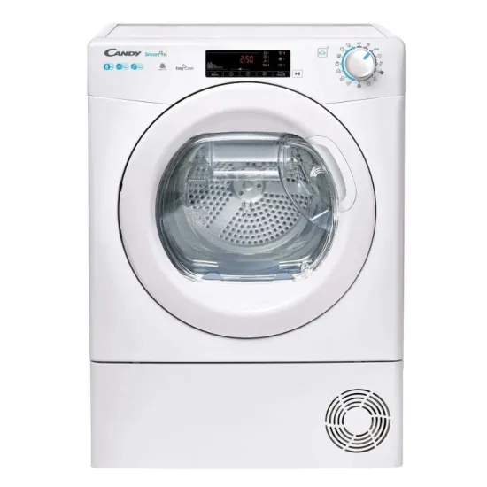 Candy CSOE H8A2TEX-S hőszivattyús szárítógép, 8 kg, Wifi, 59.6x60.7x85 cm