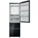 Haier CST9619DNGBW Full No Frost beépíthető alulfagyasztós kombinált hűtőszekrény, 247/137L, Wifi, 59.5x60x190.6 cm, fekete szín