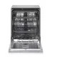 LG DB375TXS teljesen beépíthető mosogatógép, 14 teríték, inverter motor, 3 kosár, Wifi, automatikus ajtónyitás, 59.8x55.4x81.5 cm