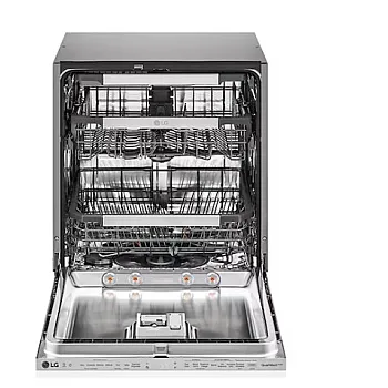 LG DB425TXS beépíthető mosogatógép, 14 teríték, inverter motor, 3 kosár, automatikus ajtónyitás, Wifi, 59.8x55.4x81.5 cm
