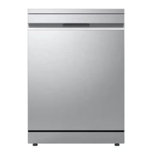LG DF375HVS mosogatógép, 14 teríték, inverter motor, 3 kosár, automatikus ajtónyitás, 60x60x85 cm, hamvas ezüst szín 