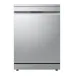 LG DF375HVS mosogatógép, 14 teríték, inverter motor, 3 kosár, automatikus ajtónyitás, 60x60x85 cm, hamvas ezüst szín 