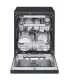 LG DF587HMS mosogatógép, 14 teríték, inverter motor, 3 kosár, automatikus ajtónyitás, 60x60x85 cm, matt fekete szín 