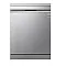 LG DF587HVS mosogatógép, 14 teríték, 3 kosár, automatikus ajtónyitás, Wifi, inverter motor, 60x60x85 cm, hamvas ezüst szín 