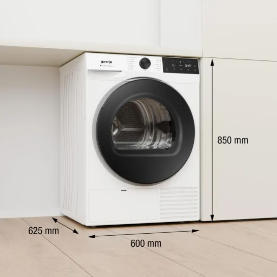 Gorenje DG48C hőszivattyús szárítógép, 8 kg, Wifi, 60x62.5x85 cm