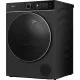 Hisense DH5I104BBAB hőszivattyús szárítógép, 10 kg, Wifi, gőz, inverter motor, 59.5x64x84.5 cm, fekete szín 