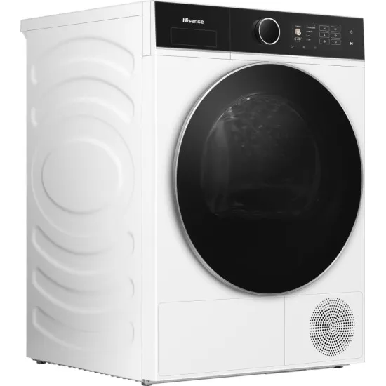 Hisense DH5I104BWAB hőszivattyús szárítógép, 10 kg, Wifi, gőz, inverter motor, 59.5x64x84.5 cm 