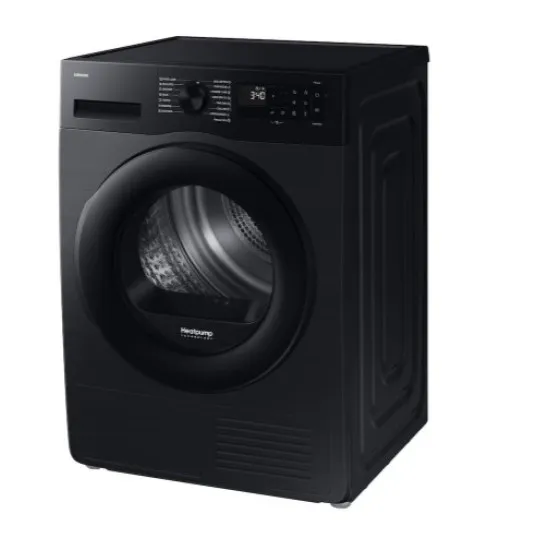 Samsung DV90DG52A0ABLE hőszivattyús szárítógép, 9 kg, Wifi, inverter motor, 60x65x85 cm, fekete szín 