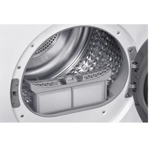 Samsung DV90DG52A0AELE hőszivattyús szárítógép, 9 kg, inverter motor, Wifi, 60x60x85 cm