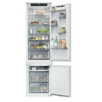 Candy ECNBQT3519EW Total No Frost beépíthető alulfagyasztós kombinált hűtőszekrény, Wifi, 211/73L, 54x55x193.5 cm