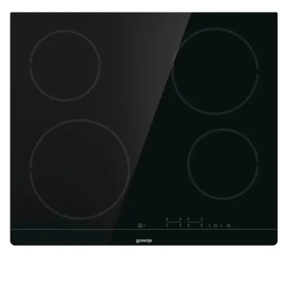 Gorenje ECT601FMC beépíthető kerámialap, 59.5x52x5.4 cm, fekete szín 