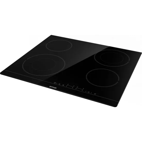 Gorenje ECT604FM beépíthető kerámialap, 60x52x5.4 cm, fekete szín 