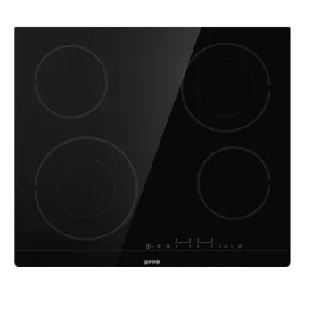 Gorenje ECT604FM beépíthető kerámialap, 60x52x5.4 cm, fekete szín 