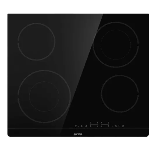 Gorenje ECT604FM beépíthető kerámialap, 60x52x5.4 cm, fekete szín 