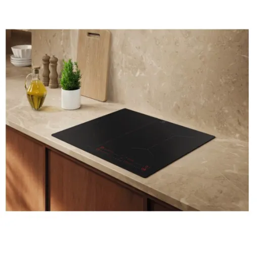 Electrolux EIS62453IT beépíthető indukciós kerámialap, 58x51x4.4 cm, fekete szín 