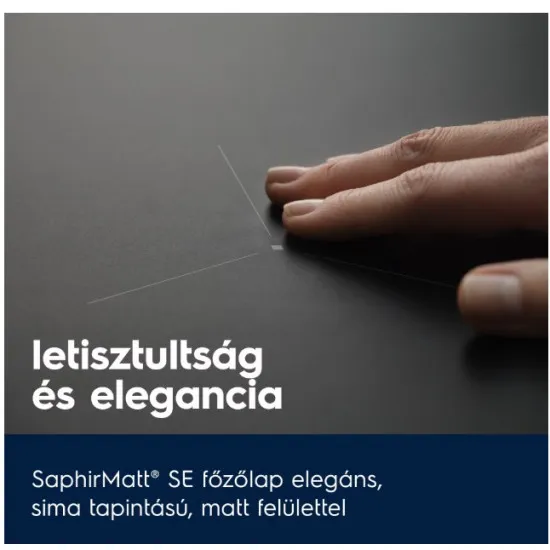 Electrolux EIS62453IT beépíthető indukciós kerámialap, 58x51x4.4 cm, fekete szín 