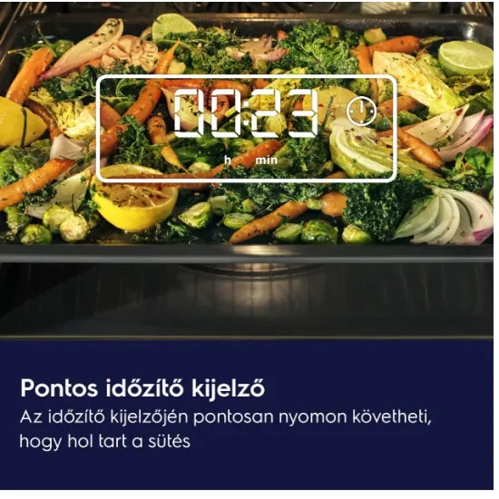 Electrolux EOD5F70BX beépíthető sütő, 65L, 59.4x56x58.9 cm, inox szín 