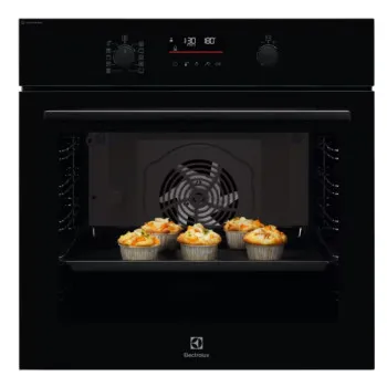 Electrolux EOD6F77WZ beépíthető sütő, 72L, Wifi, 59.4x56.9x59.4 cm, fekete szín 