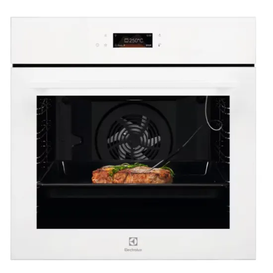 Electrolux EOE8P39WV beépíthető sütő, 72L, Wifi, pirolitikus tisztítás, 59.6x56.9x59.4 cm, fehér szín