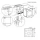 Electrolux EOE8P39WV beépíthető sütő, 72L, Wifi, pirolitikus tisztítás, 59.6x56.9x59.4 cm, fehér szín