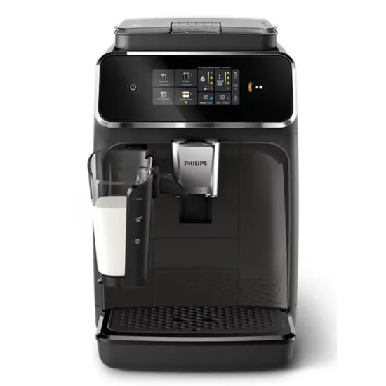 Philips EP2334/10 Series 2300 automata kávéfőző, 1500W, 1.8L, fekete és fényes kasmírszürke szín 