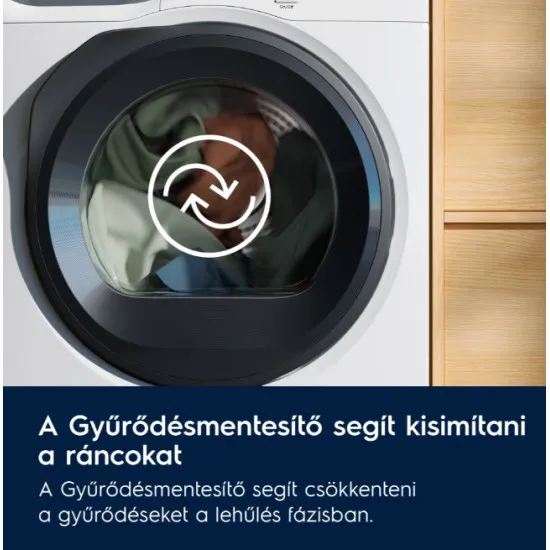 Electrolux EW6D28BE hőszivattyús szárítógép, 8 kg, 59.6x63.8x85 cm