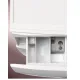 Electrolux EW6F8482E elöltöltős mosógép, 8 kg, inverter motor, gőz, 59.6x57.6x84.7 cm