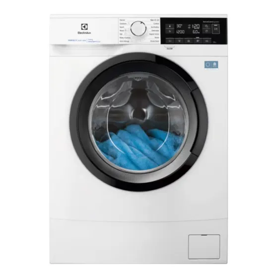 Electrolux EWS6326BE elöltöltős mosógép, 6 kg, inverter motor, 59.5x41.1x84.3 cm