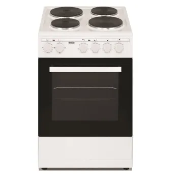 EVIDO FOEE55W.1 Free EE55W elektromos tűzhely vasmagos főzőlappal, 48L, 49.8x55.5x86 cm