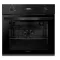 Candy F ACDI Z600 L beépíthető sütő, fekete szín, teleszkópos sűtősín, hőlégkeverés, 70 liter, gőztisztítás, A+ energiaosztály,  595X595X568mm