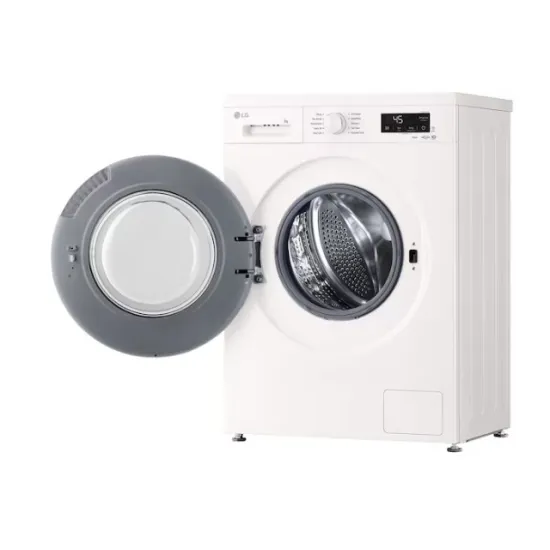 LG F2X10S7NWH elöltöltős mosógép, 7 kg, Wifi, gőz, inverter motor, 60x44x85 cm