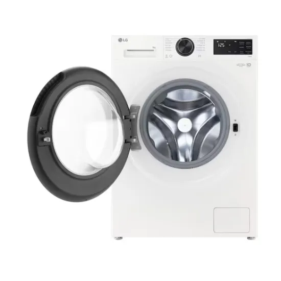 LG F2X50S9TWB elöltöltős mosógép, 9 kg, gőz, inverter motor, 60x48x85 cm