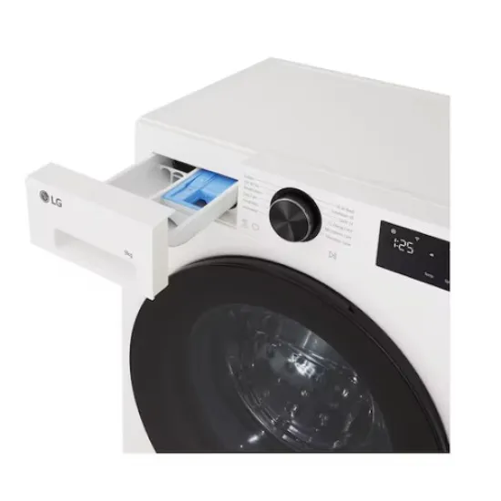 LG F2X50S9TWB elöltöltős mosógép, 9 kg, gőz, inverter motor, 60x48x85 cm