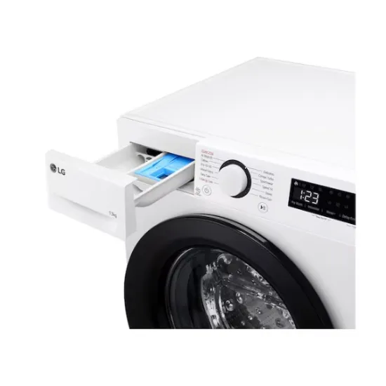 LG F4WR513SBW elöltöltős mosógép, 13 kg, gőz, inverter motor, 60x62x85 cm