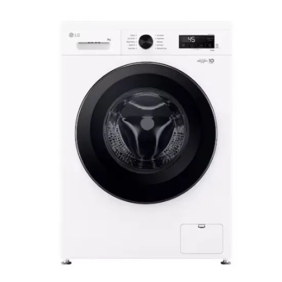 LG F4X1009NWK elöltöltős mosógép, 9 kg, Wifi, gőz, inverter motor, 60x55x85 cm 