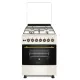 Novacook F6B40EF kombinált tűzhely, 56L, 57x58x87 cm, krém/retro bézs szín 