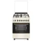 Novacook F6TS40EG kombinált tűzhely, 56L, 60x60x87 cm, krém/retro bézs szín 