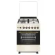 Novacook F6TS40EG kombinált tűzhely, 56L, 60x60x87 cm, krém/retro bézs szín 