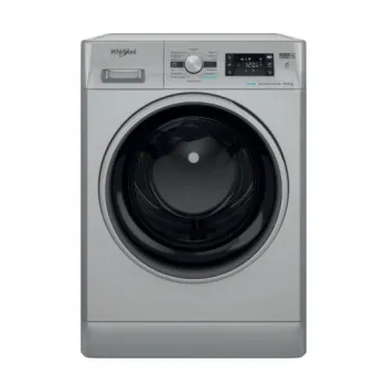 Whirlpool FFWDB964489SBSVEE mosó-szárítógép, 9/6 kg, gőz, inverter motor, 59.5x54x85 cm, ezüst szín