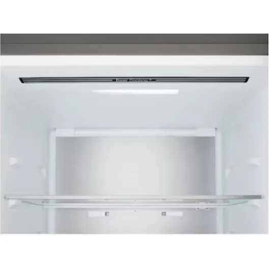 LG GBBS716CPY alulfagyasztós kombinált hűtőszekrény, 220/113L, Smart Inverter Kompresszor, Wifi, 59.7x67.4x186 cm, hamvas matt ezüst szín 