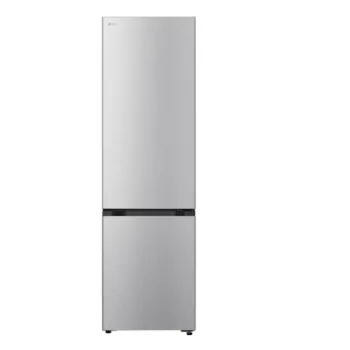 LG GBBS726CMB alulfagyasztós kombinált hűtőszekrény, Smart Inverter Kompresszor, Wifi, 262/113L, 59.7x67.4x203 cm, ragyogó metál szín 