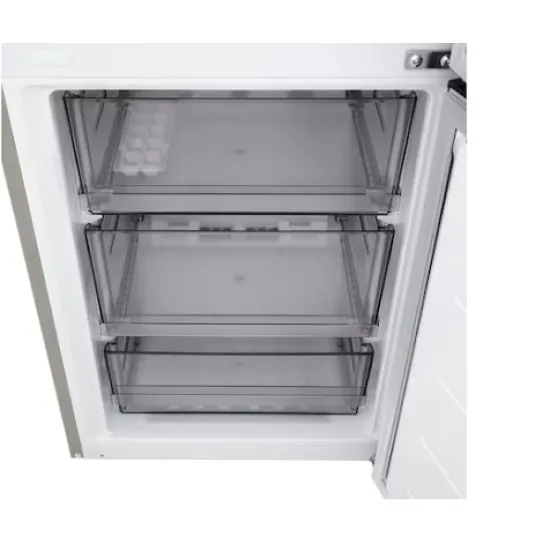 LG GBBSJ20EPY alulfagyasztós kombinált hűtőszekrény, 262/113L, Smart Inverter Kompresszor, Wifi, 59.7x67.4x203 cm, hamvas matt ezüst szín 