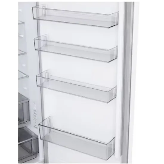 LG GBBSJ2CCSW alulfagyasztós kombinált hűtőszekrény, 262/113L, Wifi, Smart Inverter Kompresszor, 59.7x67.4x203 cm